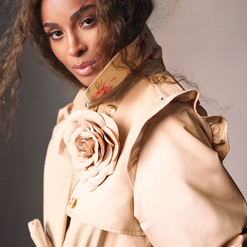 LoveShackFancy x GAP trench coat